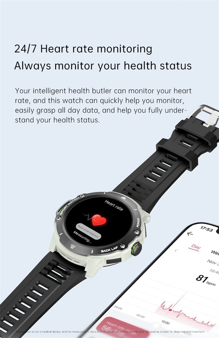 SE HUB G15 PRO 5G Android Round Dial Smartwatch
