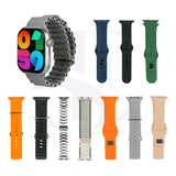 SE HUB S9 MK-X100 Smartwatch Combo With 10 Colorful Strap