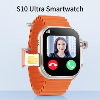 S9 Ultra 2.04 Amoled Large Screen with 4G/5G sim Watch Rotating Camera