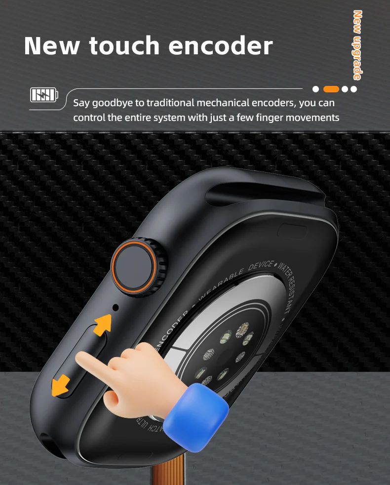 CD20 Smart Watch with SIM, Camera & AMOLED Display