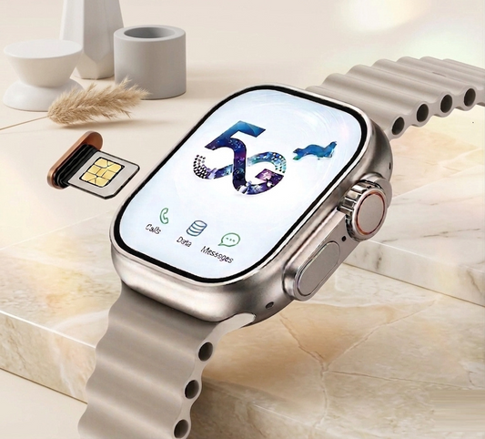 CD9 Ultra Smart Watch for Men & Women| 2.01" HD Full Touch Display |Multiple Sports Modes | WhatsApp, Instagram & Social Media Notifications | Music & Camera Control | Voice Assistant | IP67 Waterproof | Android & iOS Compatible