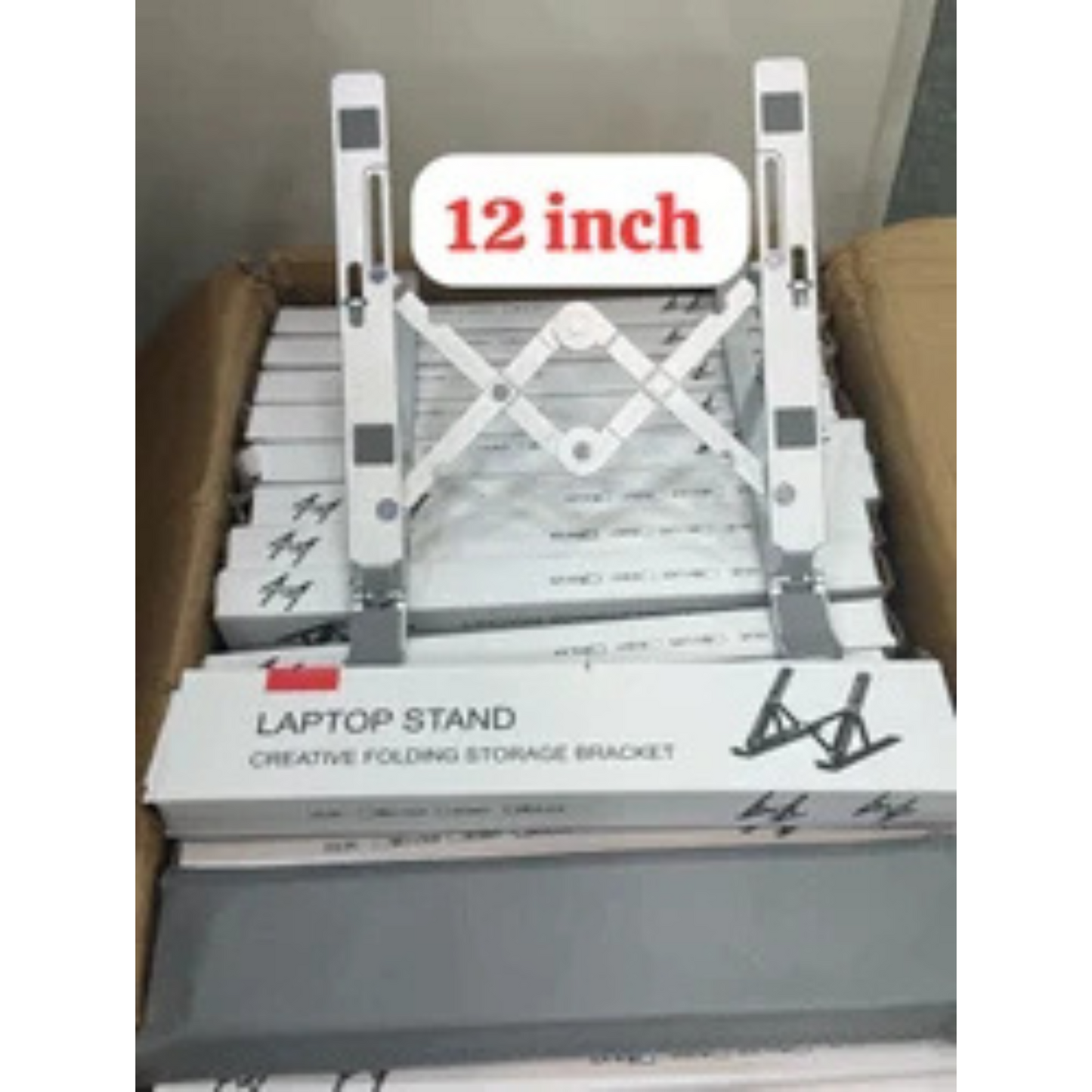 12 inch laptop stand  Dual folding  Full metal