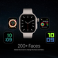 SE HUB Wisme 3+1 Smartwatch with 8GB RAM & 128GB Storage – 180° Rotating 12MP Camera, 4G/5G Sim, Wireless Charging, 60Hz Display, Heart Rate, Pedometer, Sleep Monitor Men & Women- (Silver)