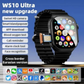 WS10A 4G/5G Android Smartwatch – 360° AMOLED Display, 8GB RAM, 128GB Storage, AI Companion, Voice Assistant, GPS, with 3 Belts (Black)