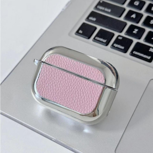 Luxury Leather Texture AirPods Pro Case – Shockproof, Stylish & Premium Fit for 2nd Gen (USB-C)
