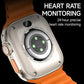 SE HUB Smart Watch with 4G/5G SIM, AMOLED Display, Bluetooth Calling, SpO2, Heart Rate Monitoring, Video Calling, 4GB RAM 64GB Storage, Long Battery Life, 49mm Men & Women Smartwatch – Orange & Black Strap