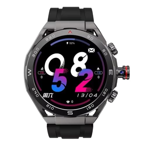 Shop SE HUB HW18 Call 2 Smartwatch – 1.43” AMOLED display, 4GB RAM, 64GB storage, rotating camera, 4G LTE/5G, GPS, NFC, Android 8.1, and advanced fitness & health tracking.