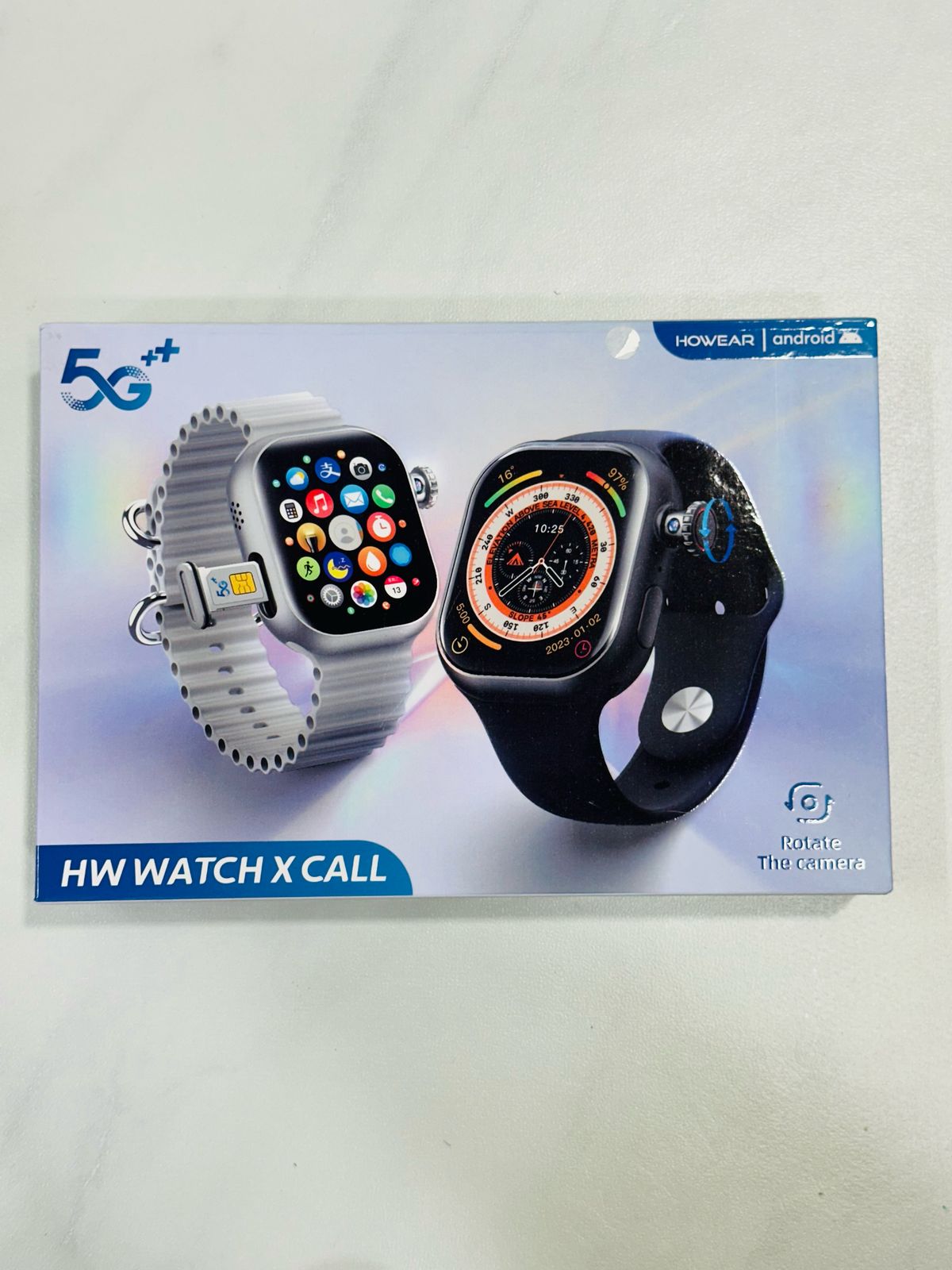 HW Watch X Call – AMOLED Smartwatch with SIM, Dual Camera & Mini Smartphone Features