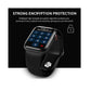Full Screen Smartwatch with IP68 Waterproof, 100+ Sports Modes, Bluetooth Calling, Heart Rate Monitor, Unlimited Watch Faces – For Men & Women (Black)