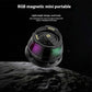 SE HUB DY100 Mini Magnetic Wireless Bluetooth Speaker – Portable, Rechargeable, RGB LED Lights, Phone Holder, Powerful Sound – Compatible with All Bluetooth Devices