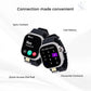 SE HUB HW 3 Call Smart Watch with SIM Card, HD Dual Camera, Fitness Tracker, Bluetooth Calling, Heart Rate Monitor, Music & More – Black