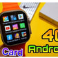 Premium S8 Ultra Smartwatch with 4G SIM | App Store, Google Maps, Facebook, YouTube, Android OS, Bluetooth Calling – Extra Strap (Orange & Black)