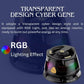 SE HUB DY100 Mini Magnetic Wireless Bluetooth Speaker – Portable, Rechargeable, RGB LED Lights, Phone Holder, Powerful Sound – Compatible with All Bluetooth Devices