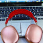 SE HUB P9 Wireless Bluetooth Over-Ear Headphones with Mic – 13 Hours Playtime, 40mm Driver, Supreme Sound, Soft Cushions, Lightweight Design – Red