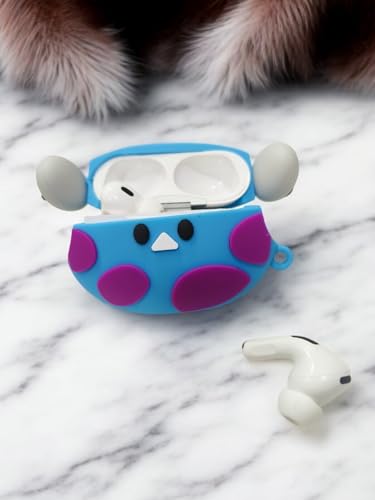 SE HUB Airpods Pro 2 Case Cover for 2Nd Generation Shock Proof 360-degree Protection Case 3D Design Cover Soft Skin Silicone Compatible 3D Design Headphones Case (Instagram)- Avocado