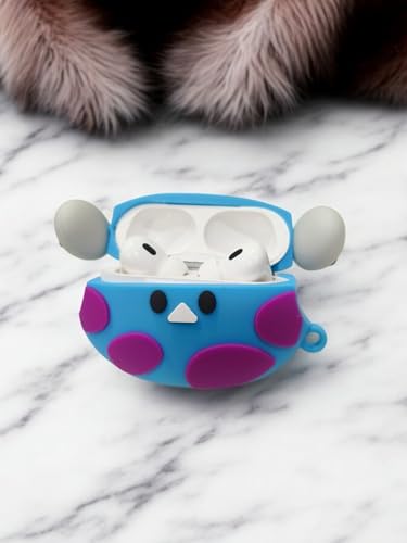 SE HUB Airpods Pro 2 Case Cover for 2Nd Generation Shock Proof 360-degree Protection Case 3D Design Cover Soft Skin Silicone Compatible 3D Design Headphones Case (Instagram)- Avocado