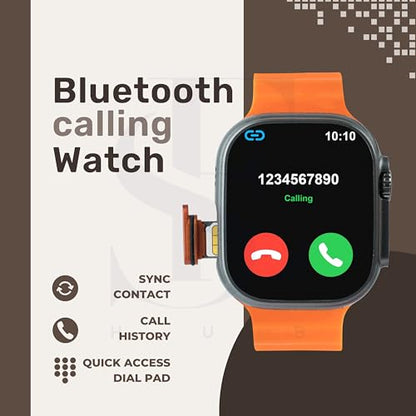 SE HUB HK ultra one Smart Watch 4G/5G – Side Camera, AI Features, GPS, SIM Enabled, AMOLED Display, Fitness & Sports Tracking, 4GB RAM 32GB ROM