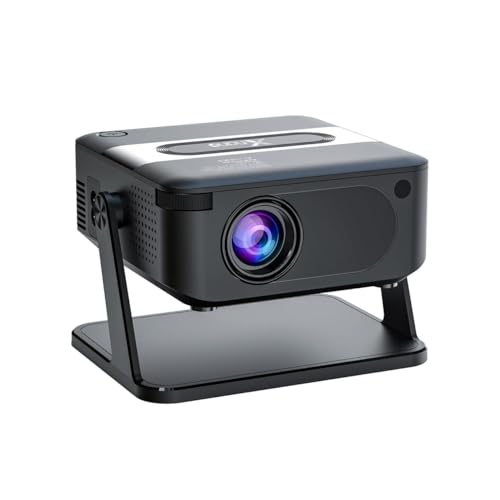 SE HUB XNANO Smart Mini Projector with Android | 4K & 1080P Support (Native 720P) | Built-in Netflix, YouTube & Prime Video | WiFi 6, Bluetooth 5.2 | Portable Home Theater Projector