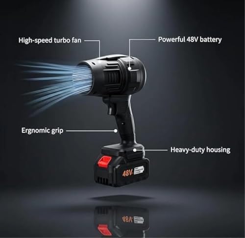 SE HUB High Power Electric Air Blower for Cleaning – Portable Dust Blower with Strong Air Flow, Multi-Purpose Cleaning Tool for Computer, Keyboard, Car Interior, Home Appliances & Workshop Use