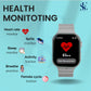 SE HUB S9 MK-X100 Smartwatch Combo With 10 Colorful Strap