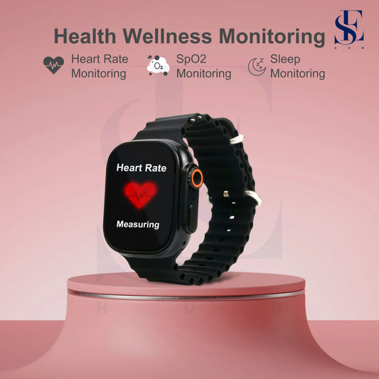 SE HUB Smart Watch with 4G Sim Card with Hiden 180°Camera, Amoled Hd Display, 4 Gb Ram 64 Gb Storage Whatsapp, Instagram, AI, GPS Track, Fitness Tracker, Video Calling for Men & Women-Black