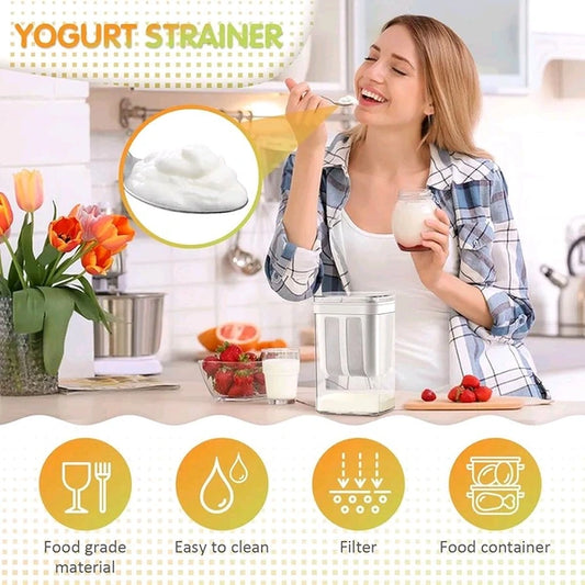 Multifunctional Yogurt Filter with Fine Mesh Strainer