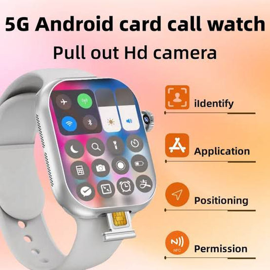 CD20 Smart Watch with SIM Support, 4MP Camera & AMOLED Display