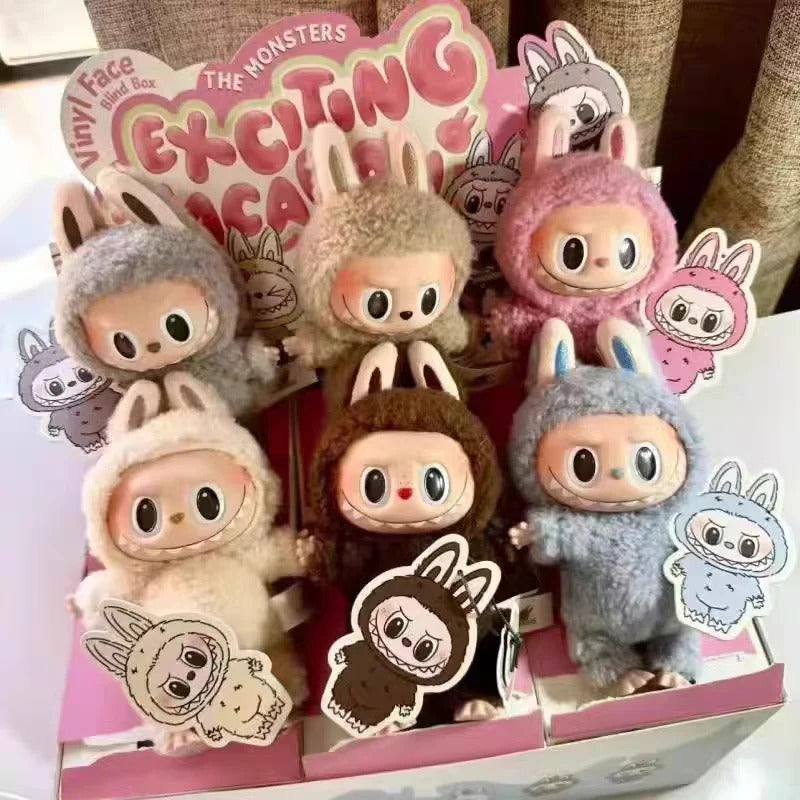 Original LABUBU Blind Box Plush Doll – With Buy 1 Get 1 Free | Zimomo Motherland Version