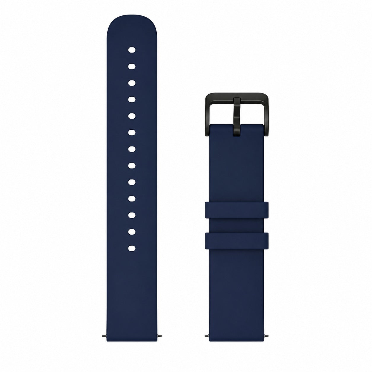 22MM Premium Silicone Watch Strap for Smartwatch | Soft Waterproof Replacement Band for Men & Women | Adjustable Sports Wrist Belt Compatible with Noise, Boat, Fire-Boltt, Fastrack & More
