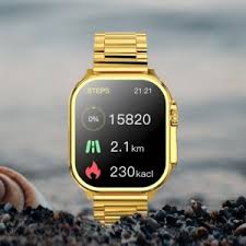 SE HUB C9 Ultra 2 Gold Smartwatch – 49mm Bluetooth Calling | Fitness Tracker