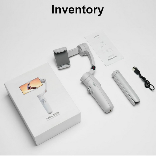M1 Handheld Gimbal Stabilizer Camera Photo 3 - Axis Foldable Mini Selfie Sticks Tripod