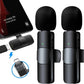 SE HUB K9 Dual Wireless Microphone for USB C Wireless Mic