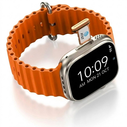 GS37 Ultra Smart Watch for Men & Women| 2.01" HD Full Touch Display | Heart Rate,Multiple Sports Modes | Google Maps Notifications, YouTube Music Control, WhatsApp & Social Media Alerts | IP67 Waterproof | Android & iOS Compatible Smartwatch