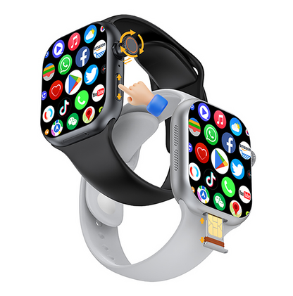 S20 / CD20 Super AMOLED 5G Android Smartwatch with 8GB RAM + 128GB Storage | 120Hz Display | Android OS | SIM Support | Rotating Camera | Bluetooth Calling