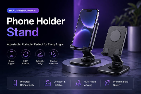 Ultimate Phone Holder Stands for Home & Office – Hands-Free Comfort at SEHUB