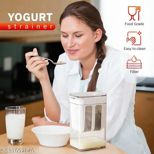Multifunctional Yogurt Filter with Fine Mesh Strainer